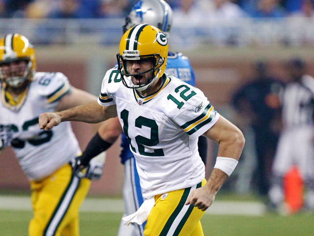 Aaron Rodgers, Green Bay Packers quarterback, is the 2011 Male Athlete of  the Year 