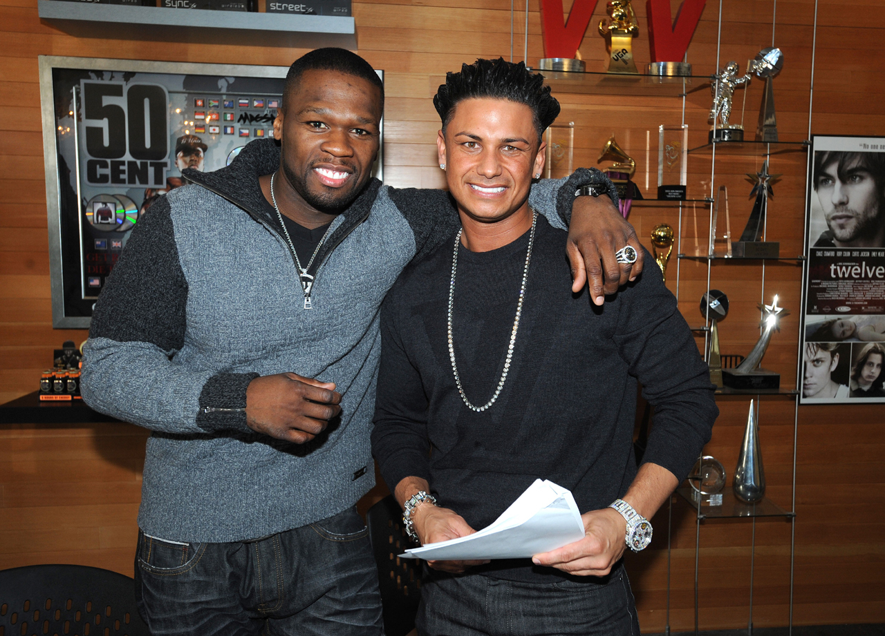 Pauly D signs a record deal with 50 Cent CBS News