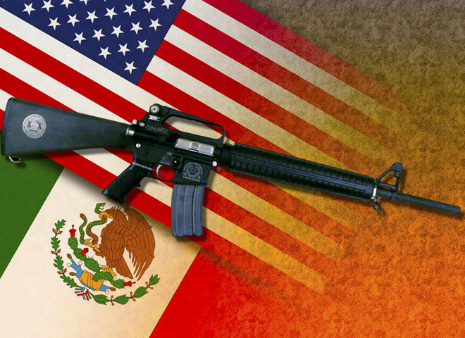 mexicans cartels with guns