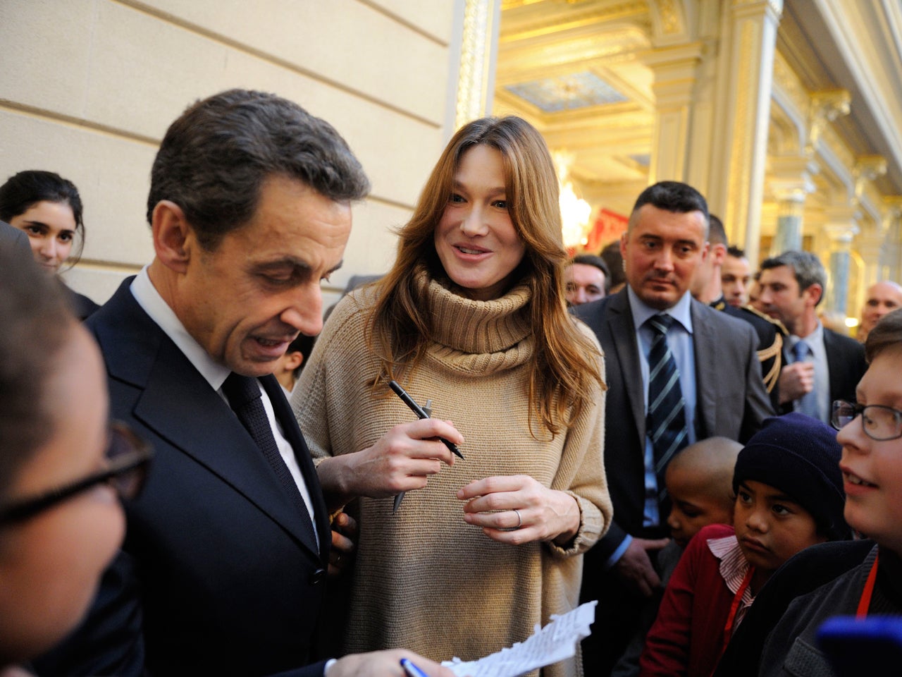 Carla Bruni Sarkozy Baby