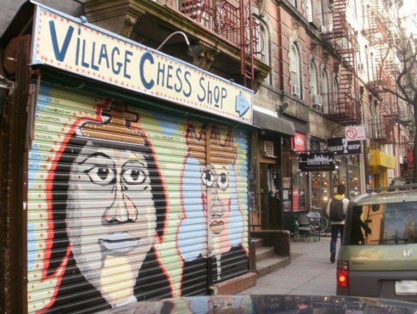 Simon &amp; Schuster - meeting other geeks - the village chess shop - credit the village chess shop 
