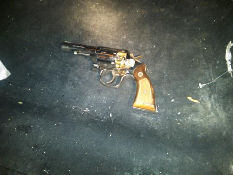 Duane Browne's pistol 