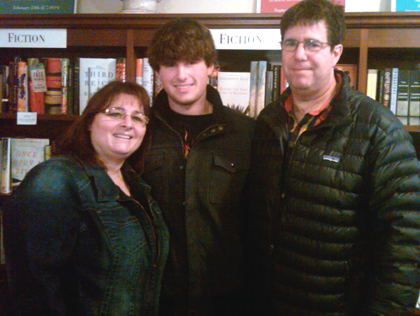 Lucas Gabriel With His Parents 