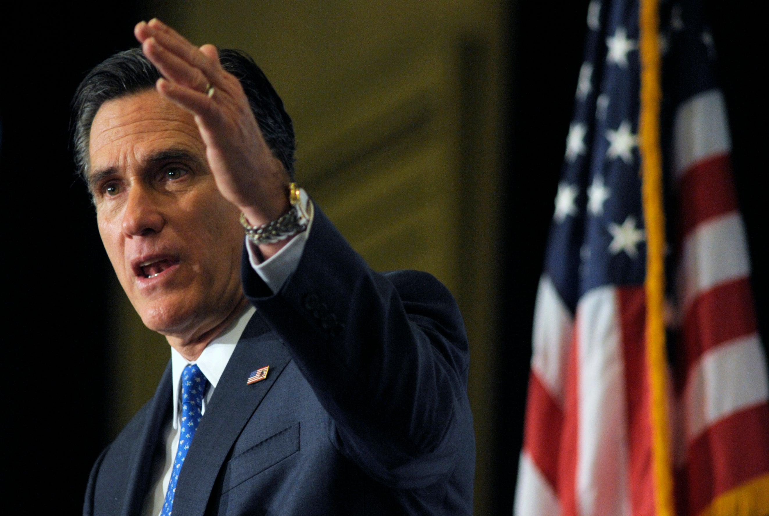 Romney in his comfort zone in technology speech - CBS News