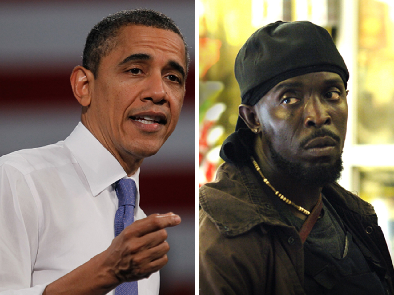 President Obama: Omar Little was the best character on The Wire