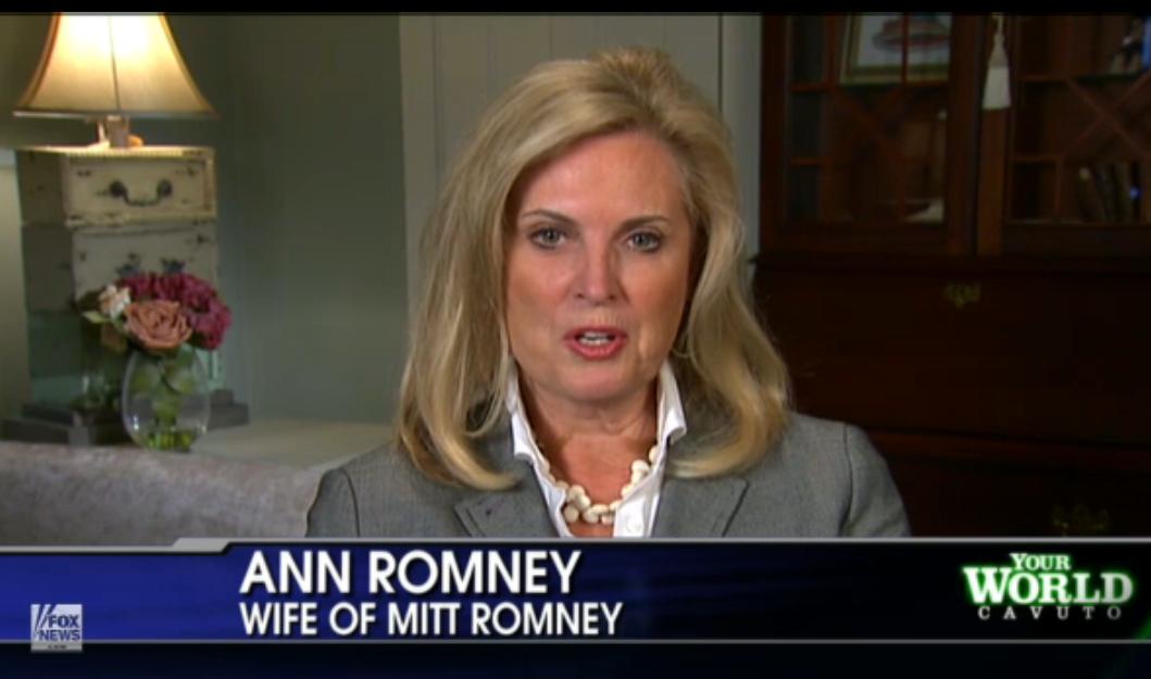 Ann Romney I Dont Even Consider Myself Wealthy Cbs News