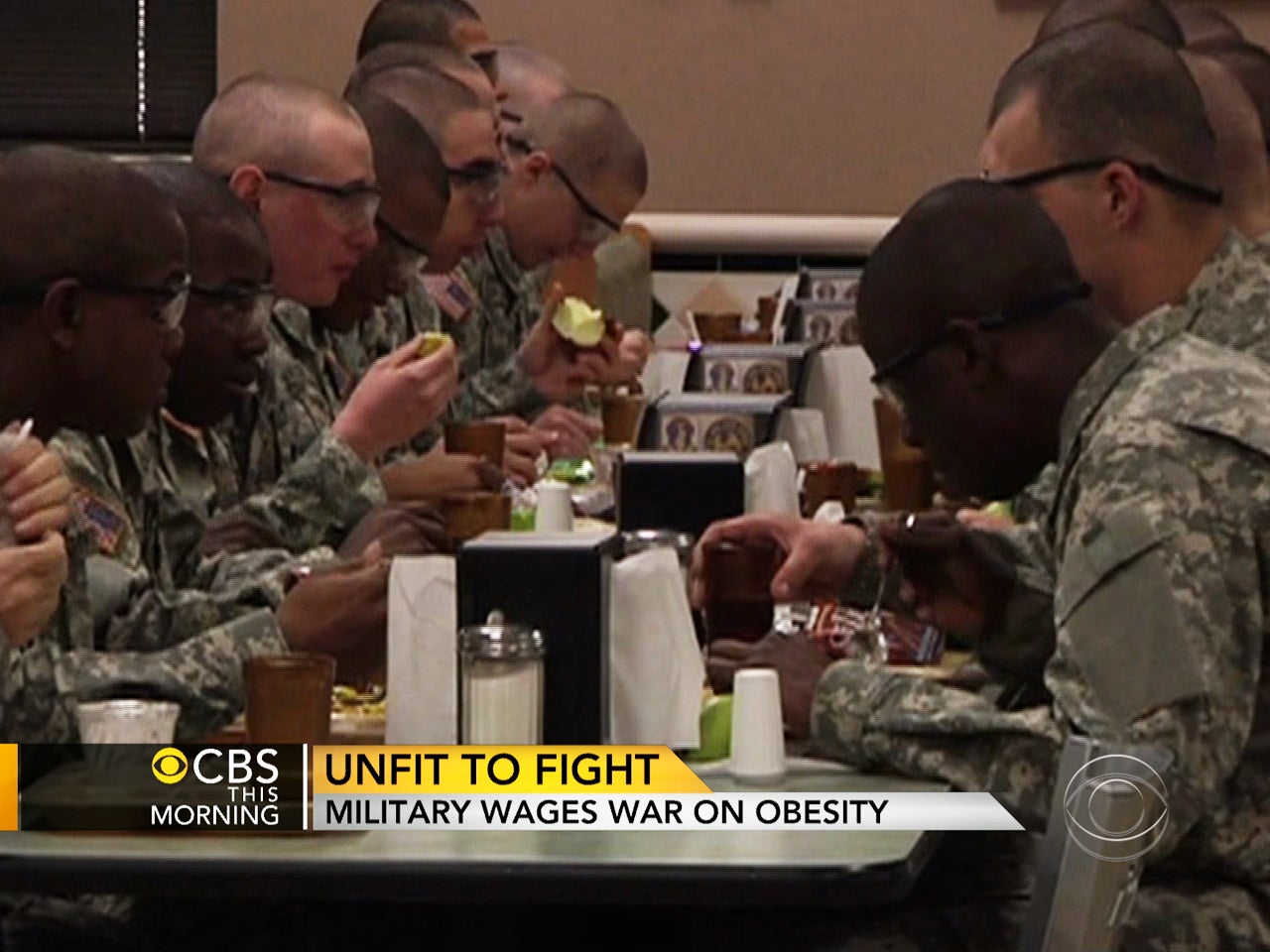 Too Fat To Serve: Military Wages War On Obesity - CBS News