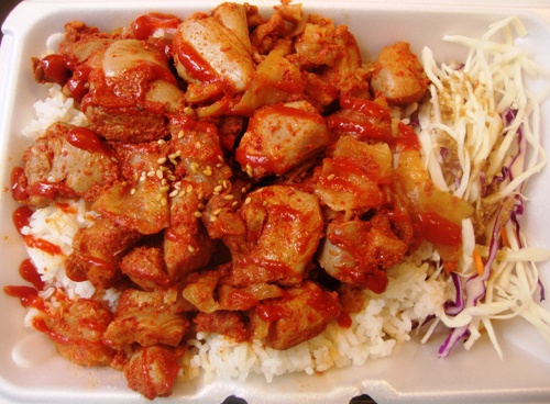 Spicy Chicken from Gobuki Cart 