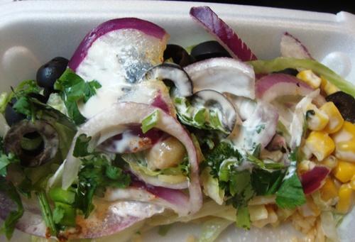Salad from Rafiqi's 