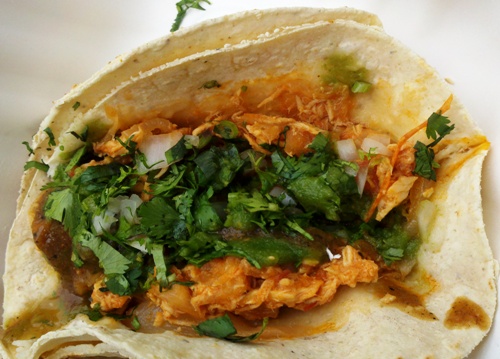 Chicken Taco from Mexico Blvd. 