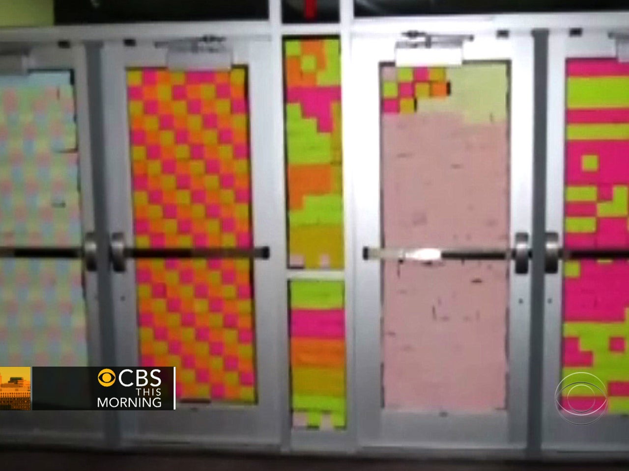 PostIt notes prank causes stir at high school CBS News