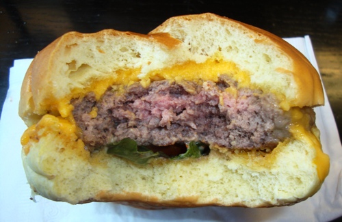 Lamb Burger From Bistro Truck 