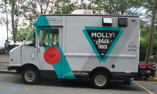 Molly's Milk Truck In Hoboken 