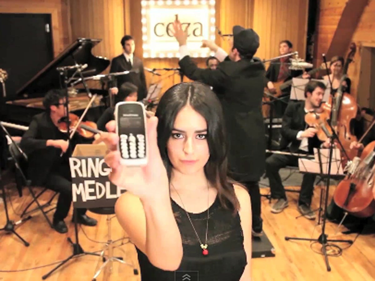 A wondrous orchestral medley of iconic ringtones CBS News