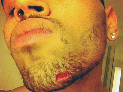 Chris Brown Twitter Picture 