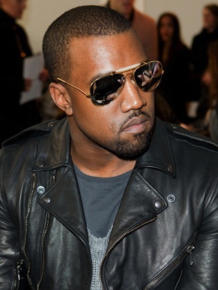 Kanye West at Rodarte - Front Row - Fall 2011 Mercedes-Benz Fashion Week 