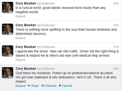 Booker Tweets 