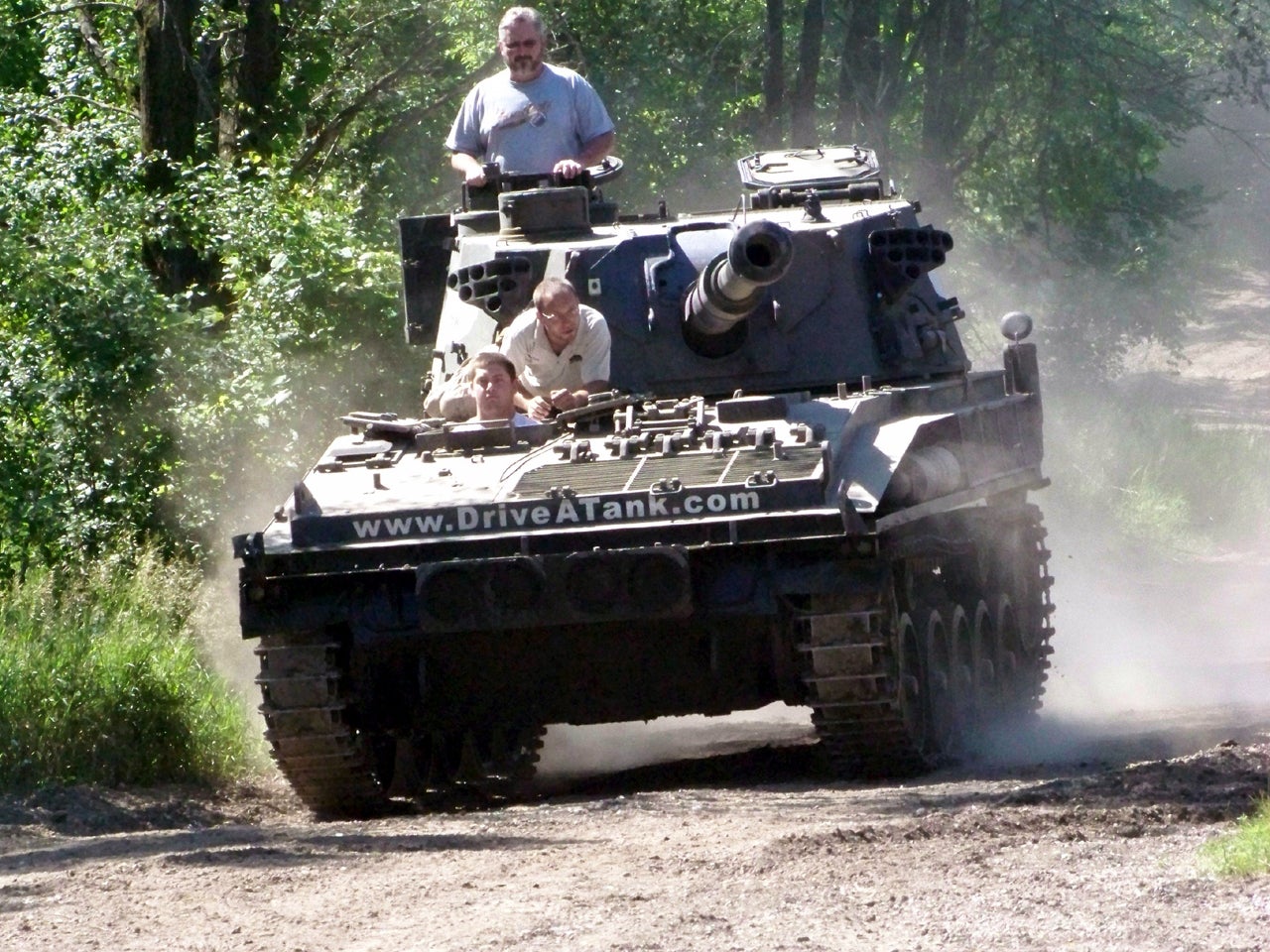 DriveaTank puts customers behind wheel of surplus military armored