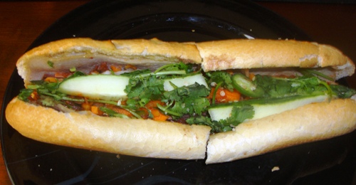 Pork Banh Mi Sandwich 