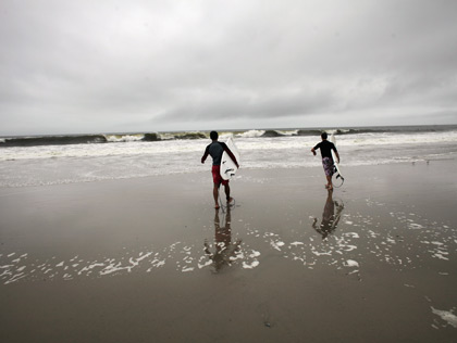 Rockaway Beach Surfers 