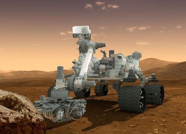 Huge Mars rover one month from red planet landing - CBS News
