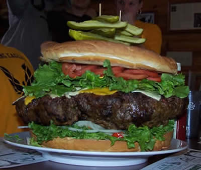 World's Largest Burger 