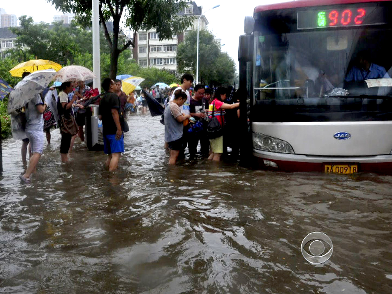 Beijing's deadly floods cast doubt on China's building boom CBS News