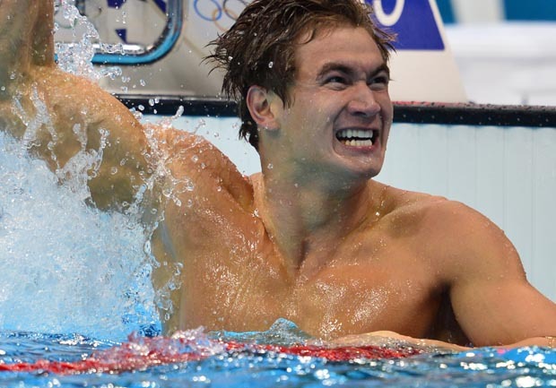 Nathan Adrian Of Us Wins 100 Meter Freestyle Gold Medal By Smallest Of Margins Cbs News