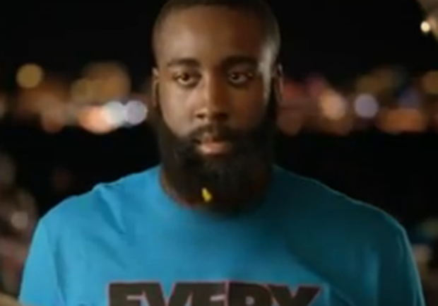 NBA Buzz - James Harden no beard. James Harden beard. -Russ