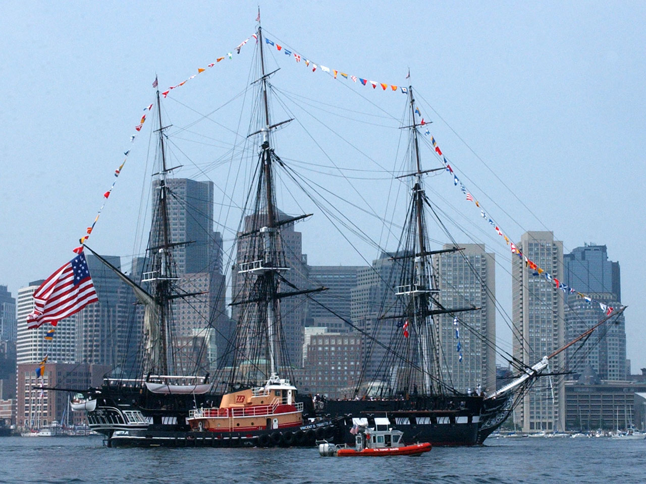 USS Constitution To Sail Under Own Power For Second Time In Over A   Boat 