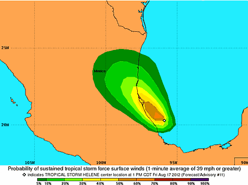 Tropical Storm Helene Forms In Gulf Of Mexico - CBS News