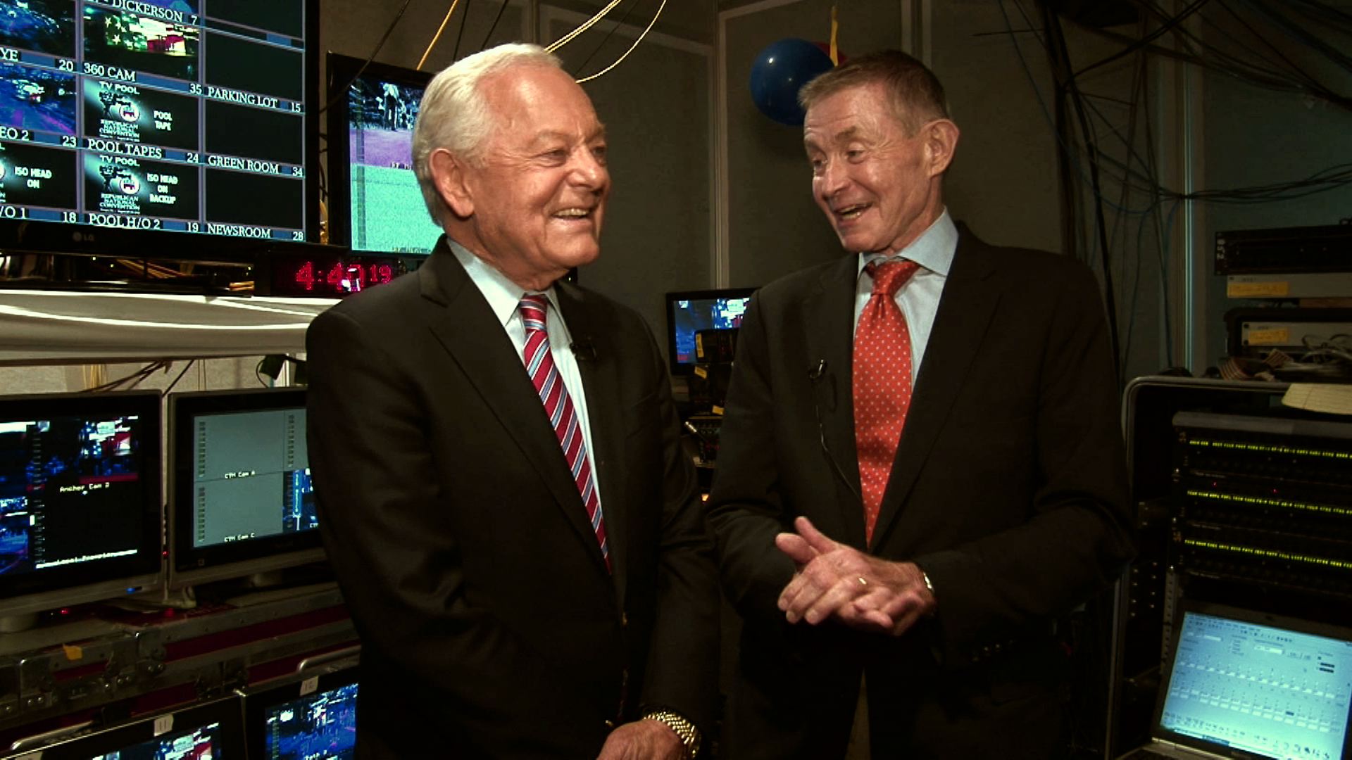 Conventions Past Schieffer Plante Trade War Stories CBS News