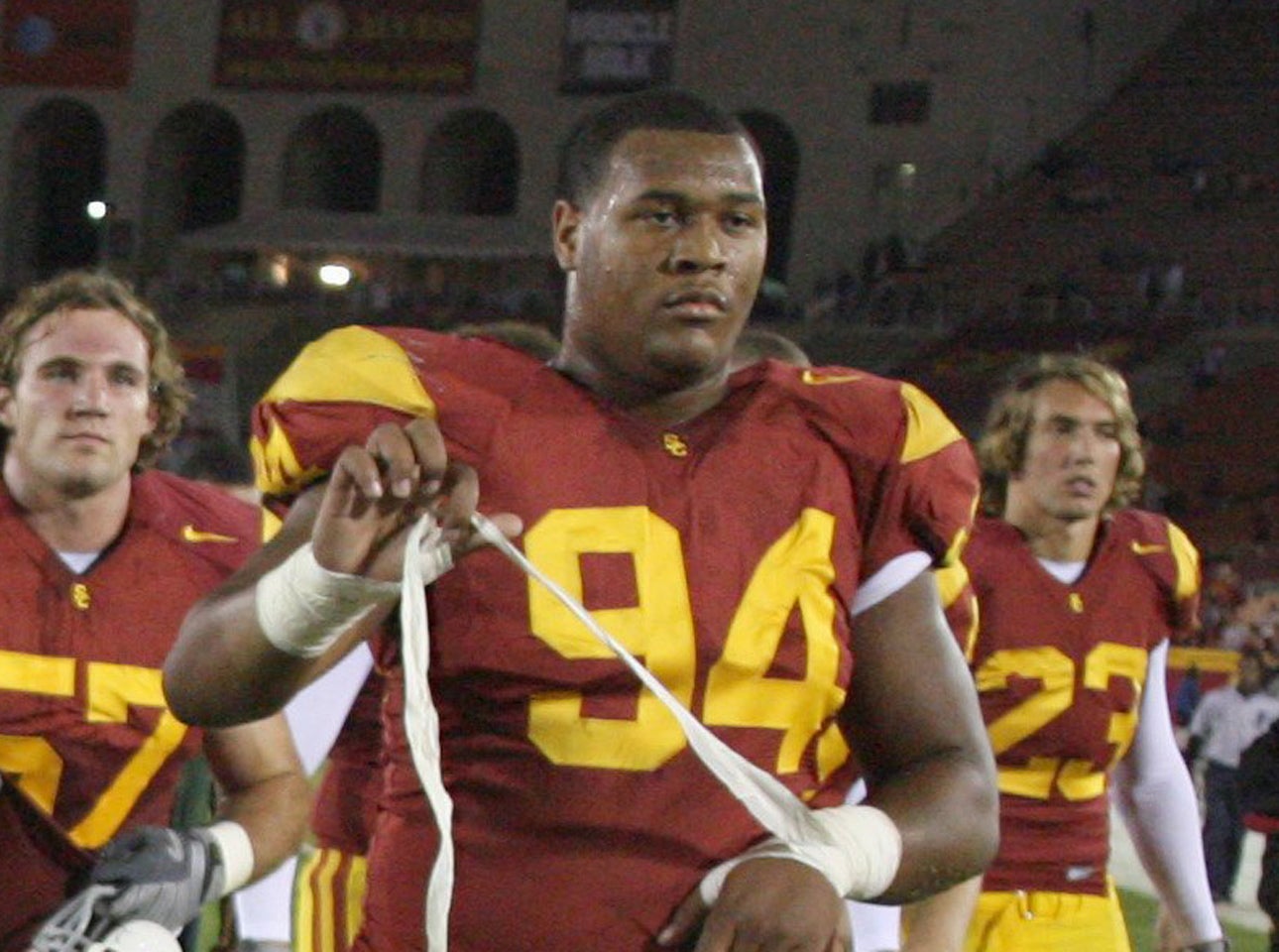 ExUSC football player sues university, says coaches caused heart