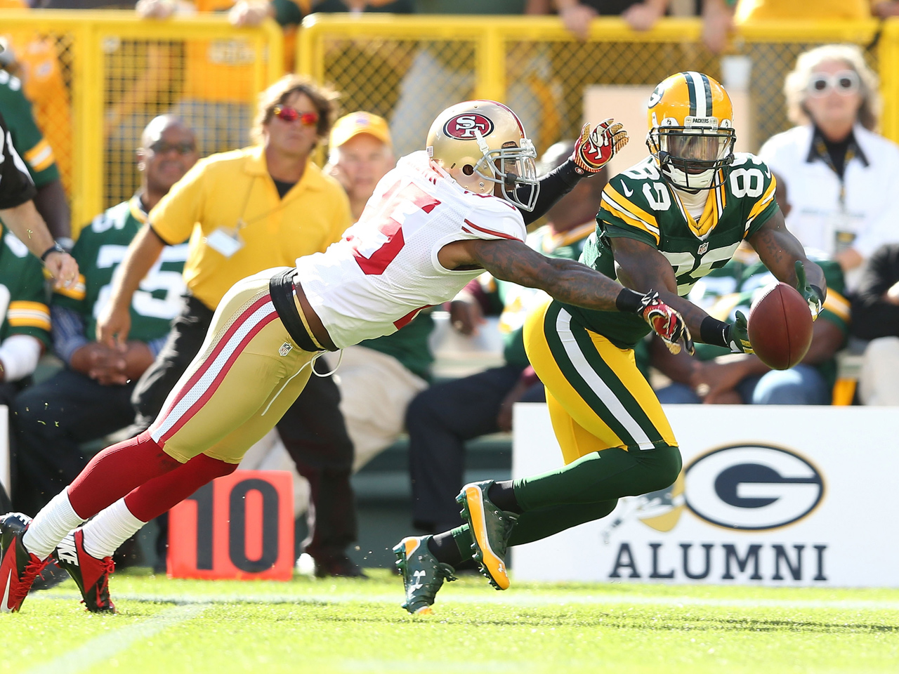 49ers bear Packers 30-22; NFL Week 1 roundup - CBS News