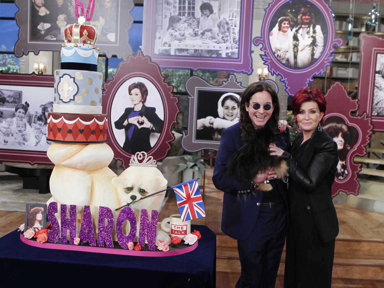 Sharon Osbourne celebrates milestone 60th birthday on "The Talk" CBS News
