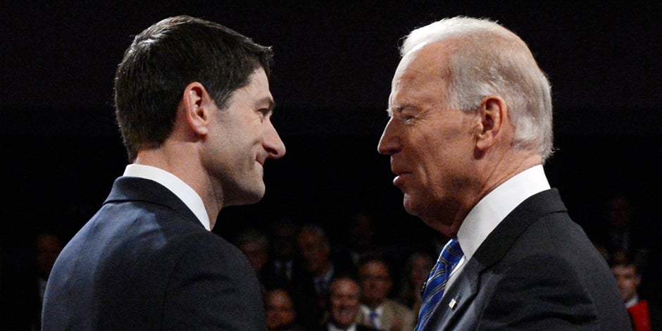 Paul Ryan, Joe Biden Vote Today