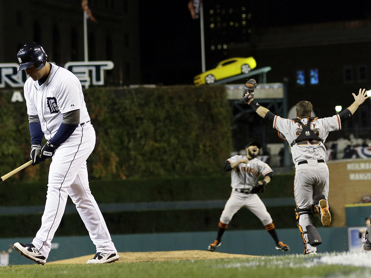 San Francisco Giants sweep Detroit Tigers for World Series - CBS News