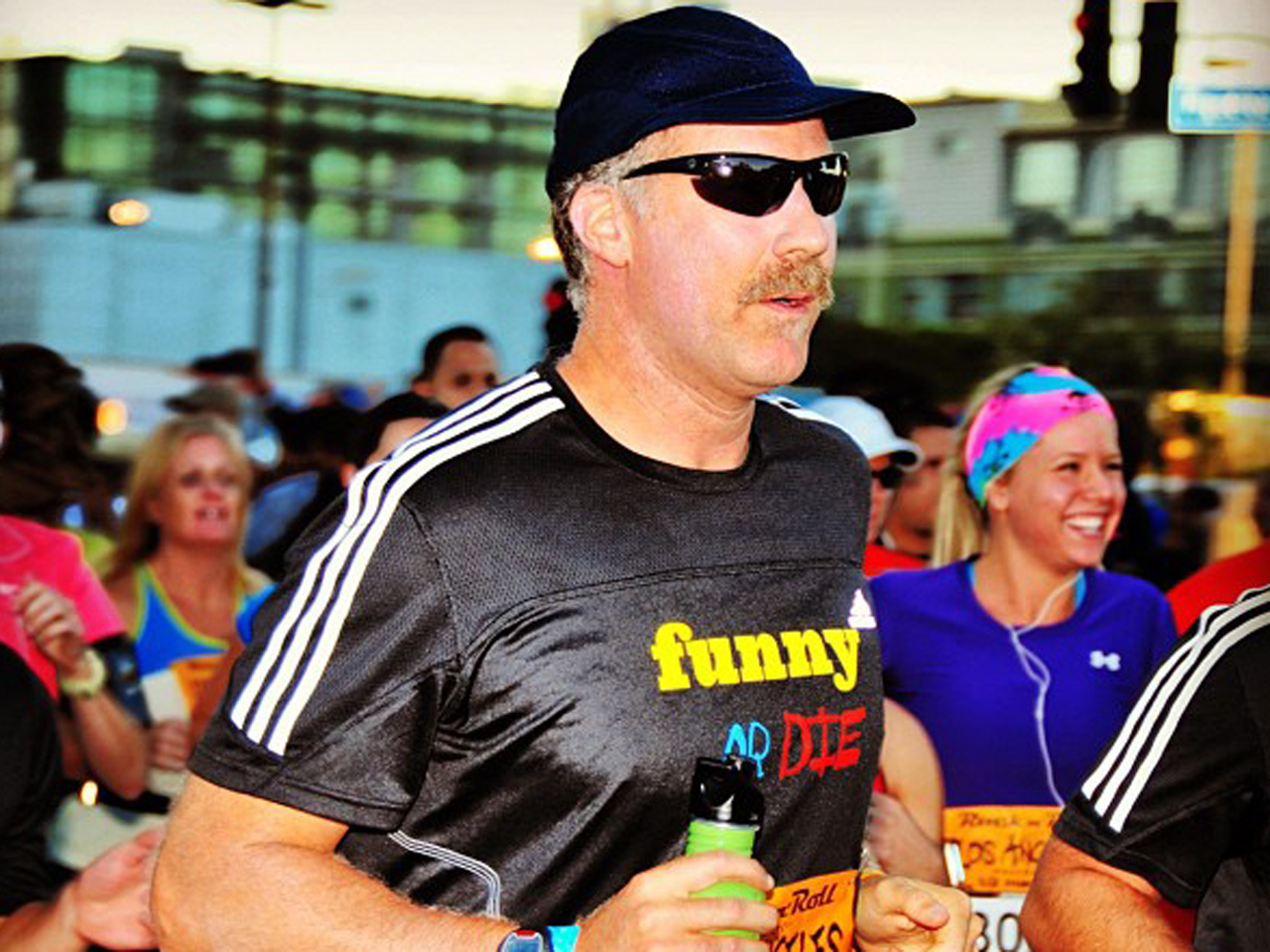 Will Ferrell competes in LA halfmarathon CBS News