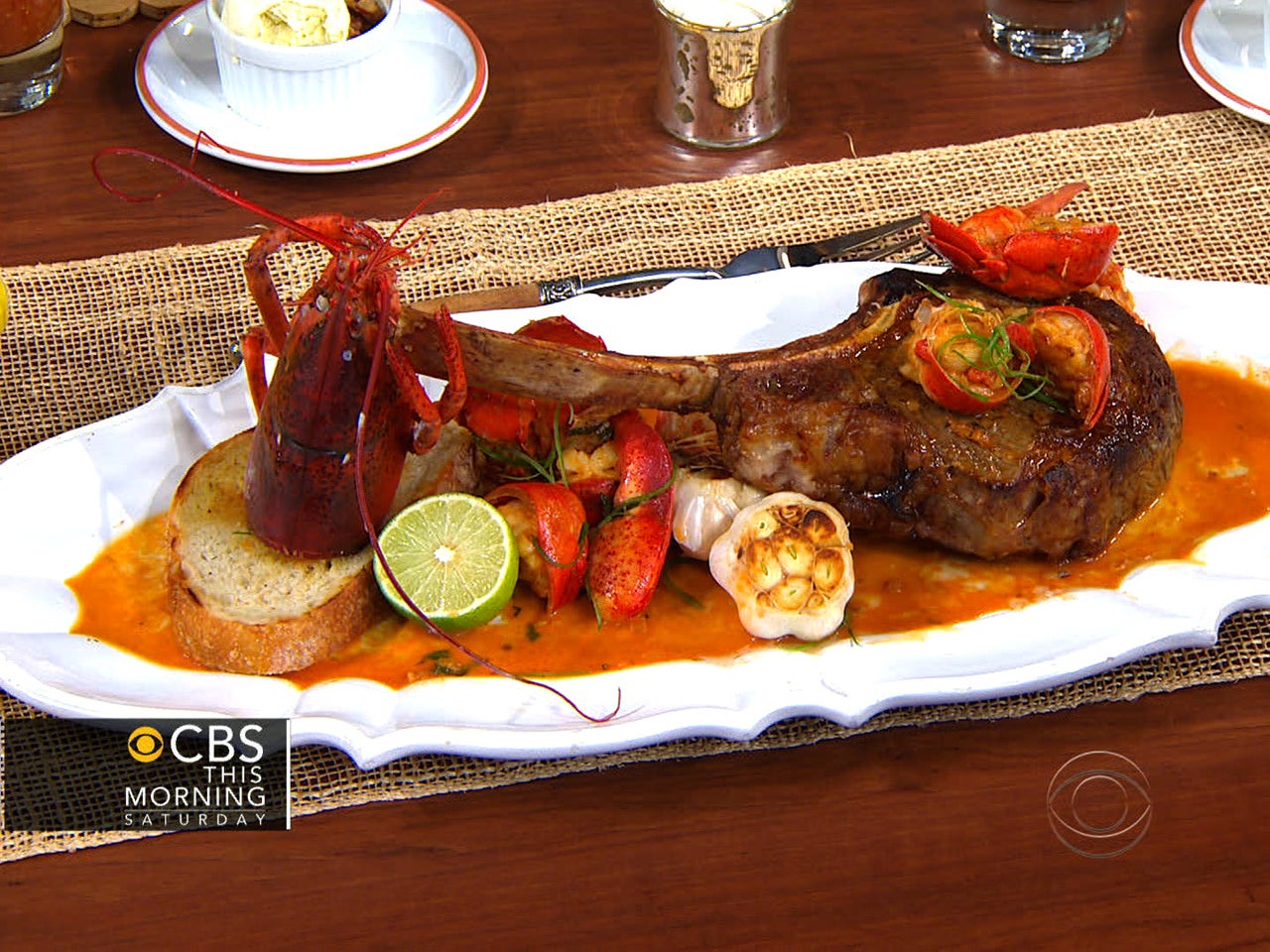 THE Dish "Iron Chef" Marc Ultimate Surf & Turf CBS News
