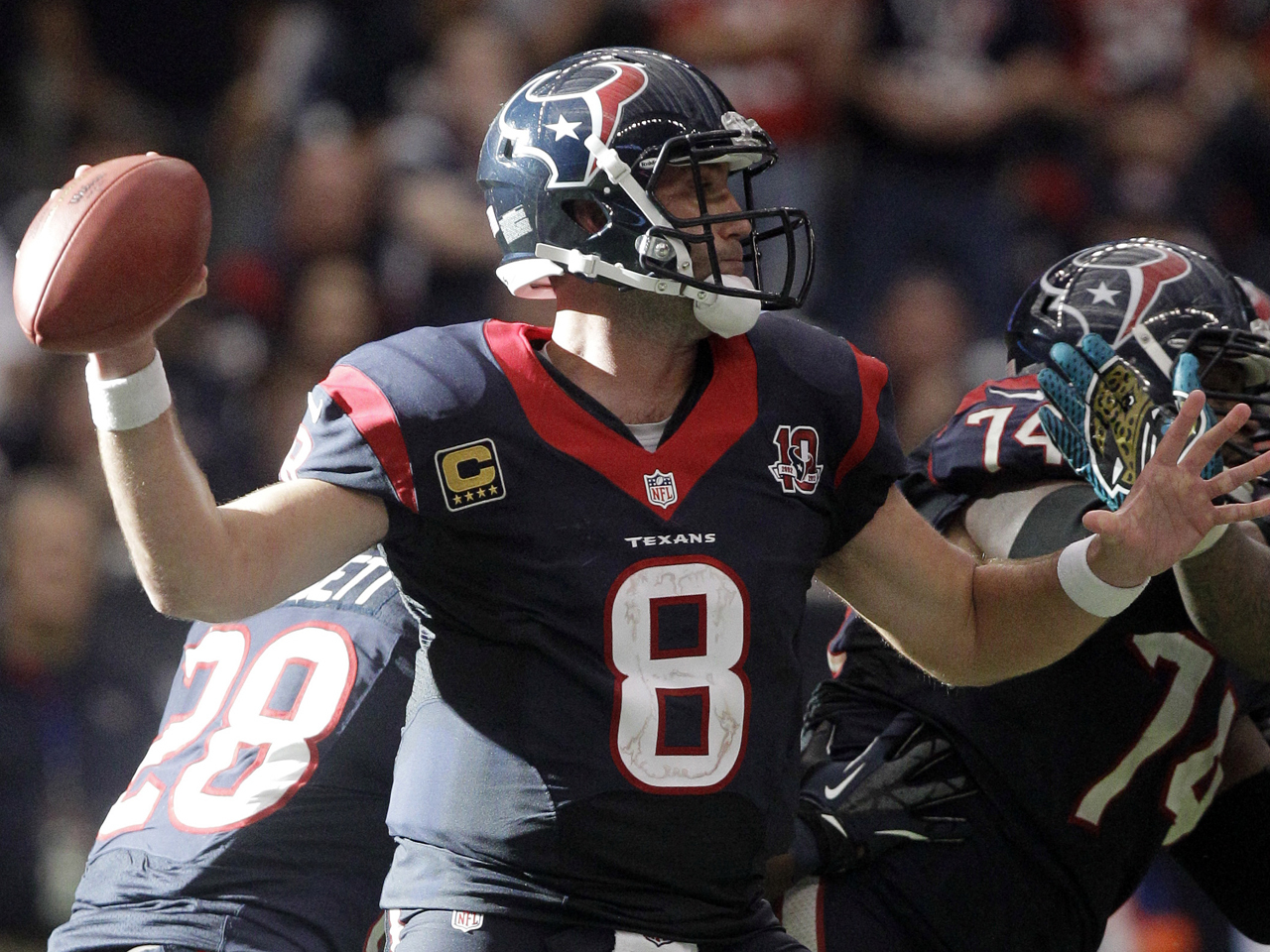 Andre Johnson & Matt Schaub Lead Texans Comeback, OT Win vs. Jaguars (Week  11, 2012)