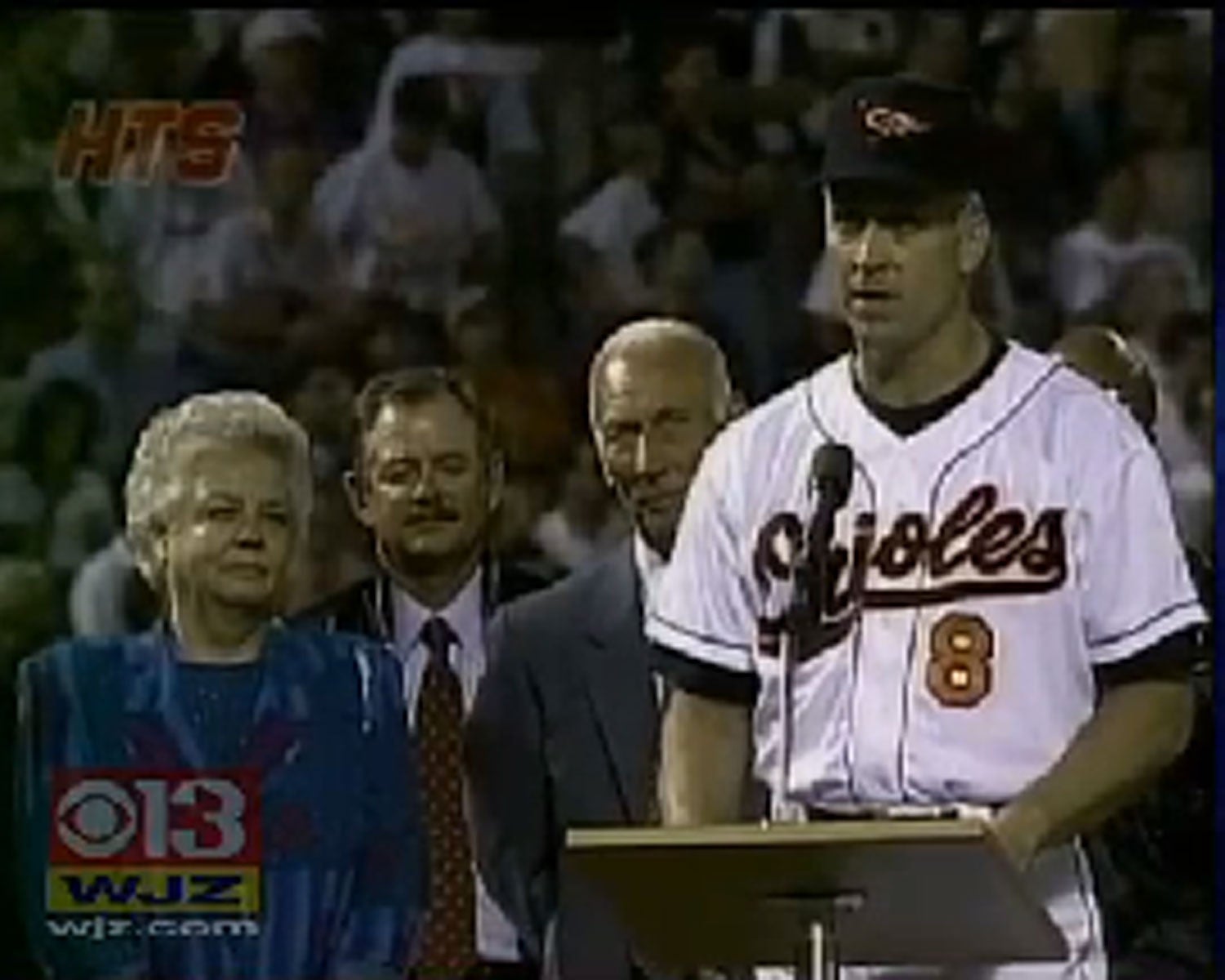 Vi Ripken, mother of baseball Hall of Famer Cal Ripken Jr., in brush ...