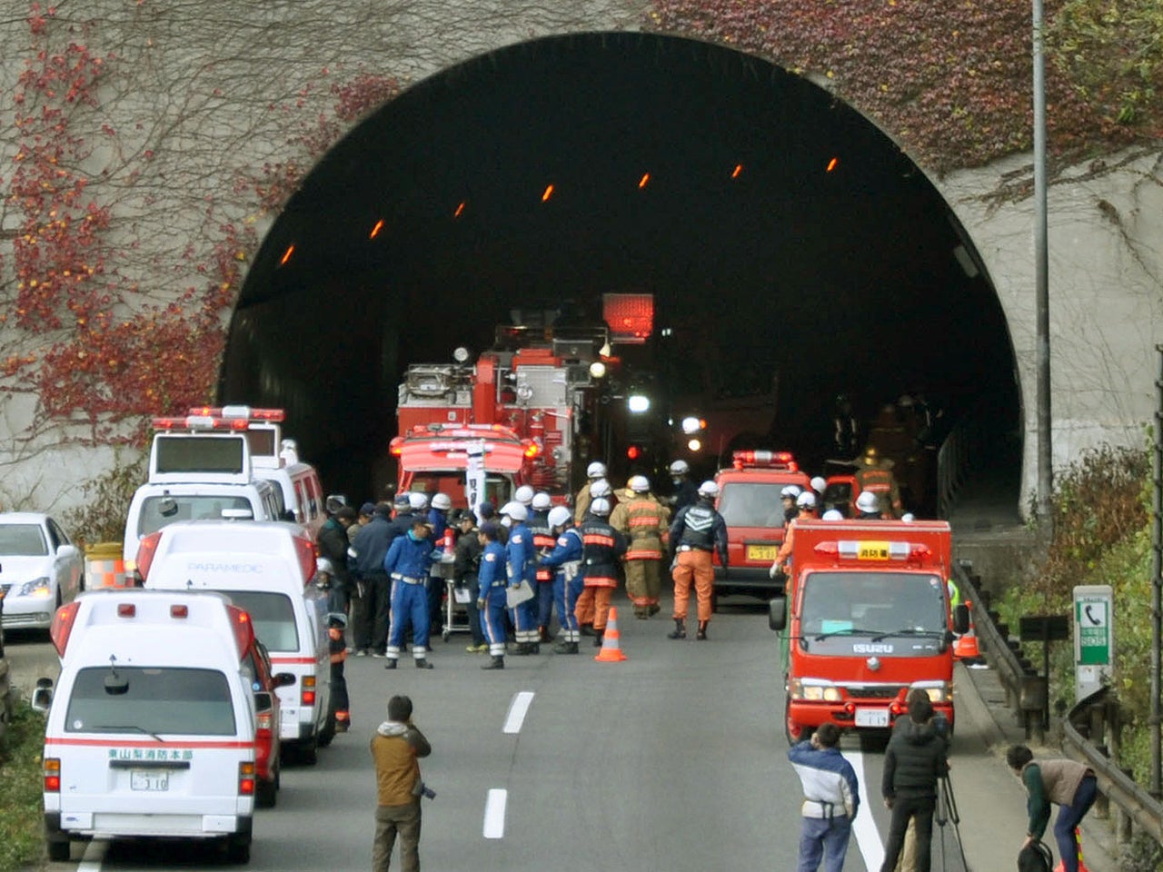 Nine dead in Japan highway tunnel collapse CBS News