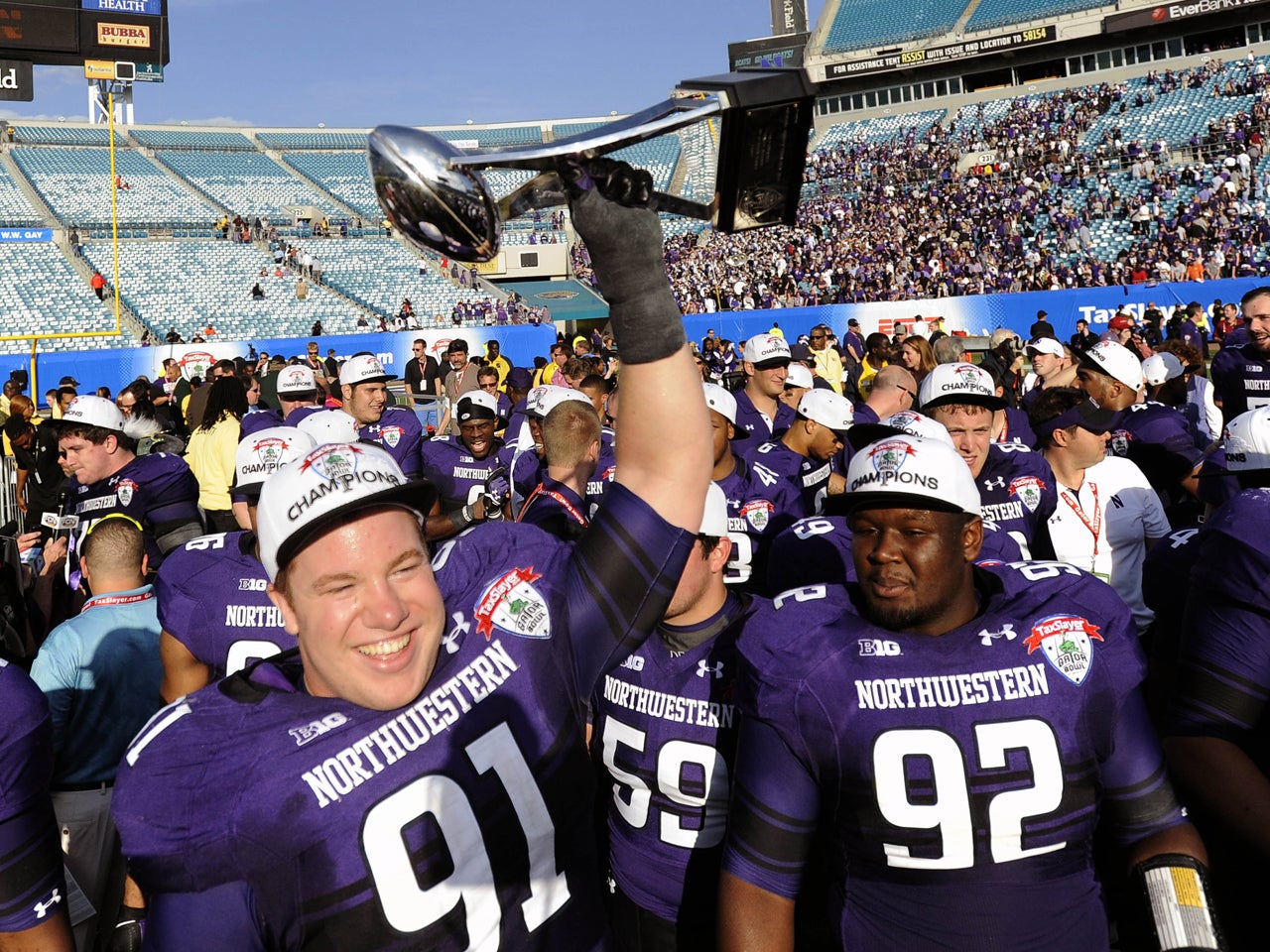 Northwestern ends 63year bowl game drought CBS News