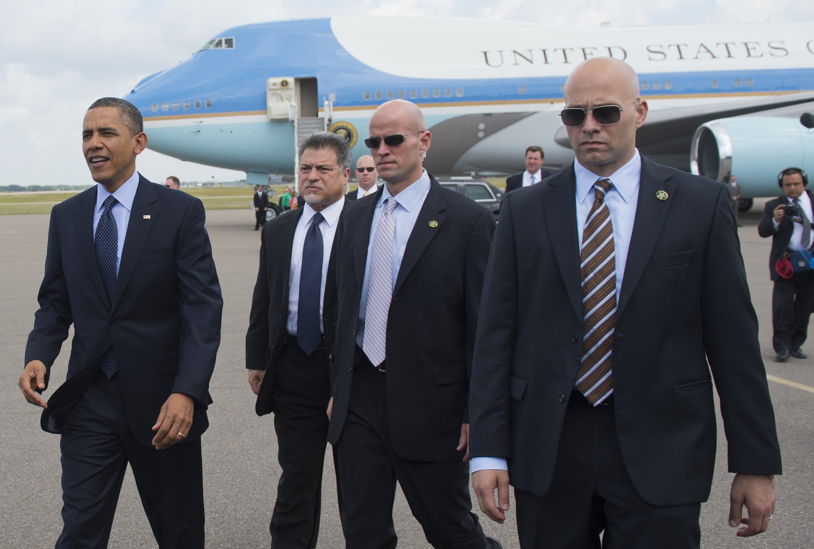 Obama Bodyguards Secret Service