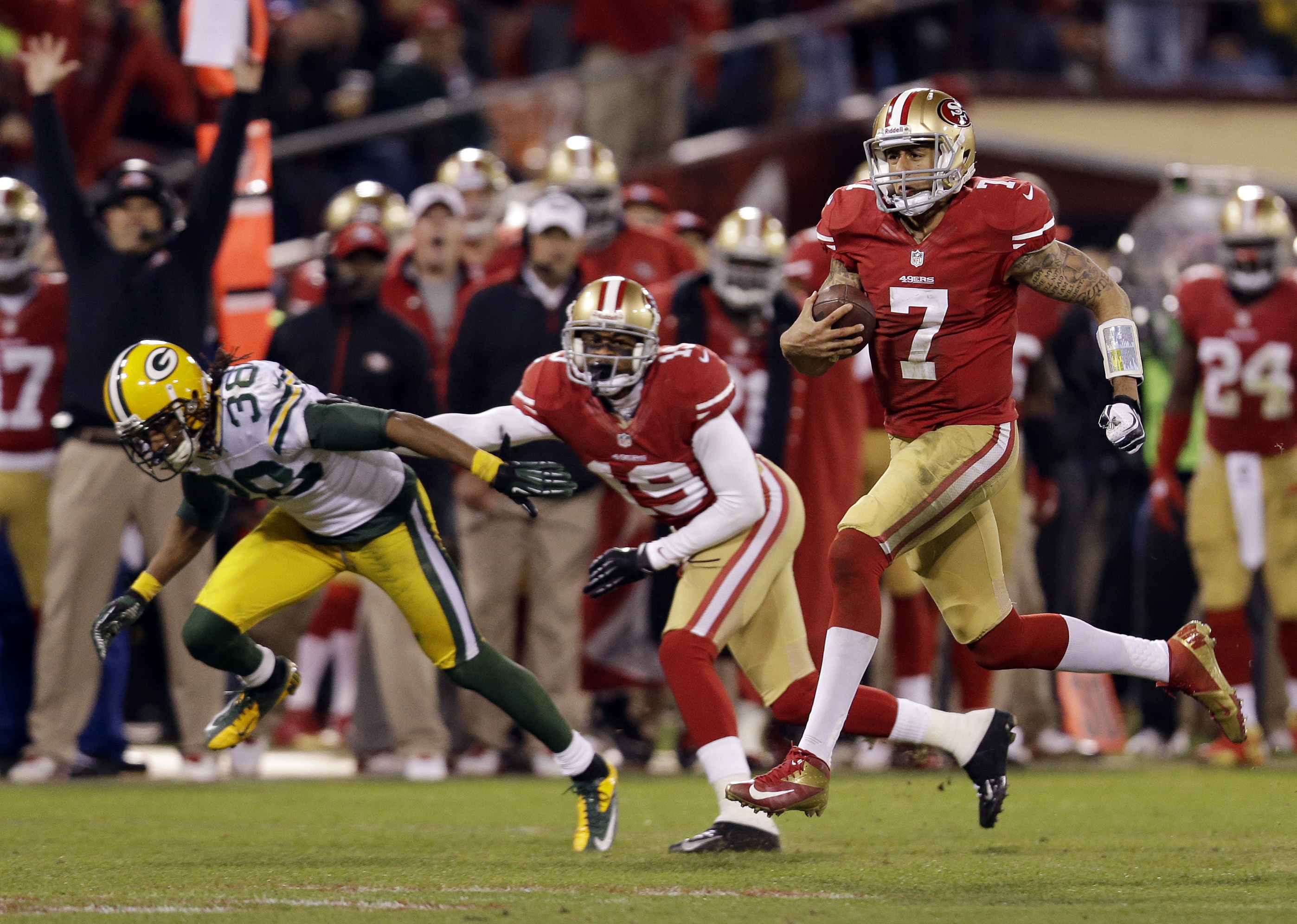 NFL Playoffs: Colin Kaepernick and 49ers survive ice cold Lambeau Field,  beat Packers – New York Daily News