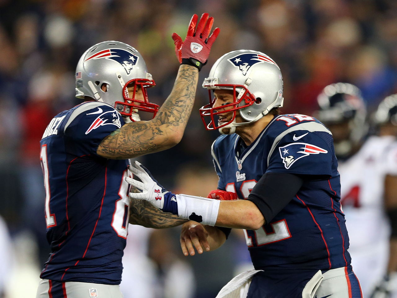 NFL playoffs: New England Patriots beat Houston Texans, 41-28 