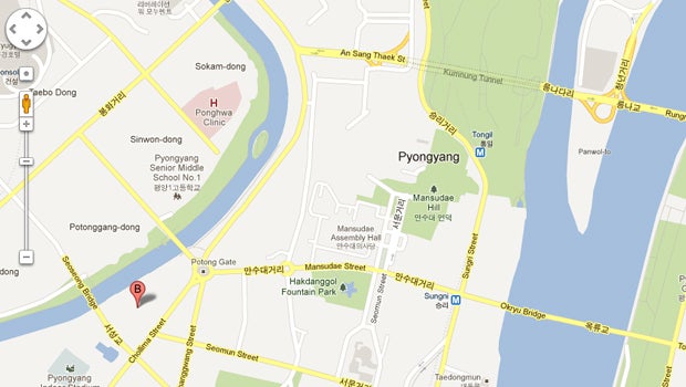 Pyongyang Google Maps 