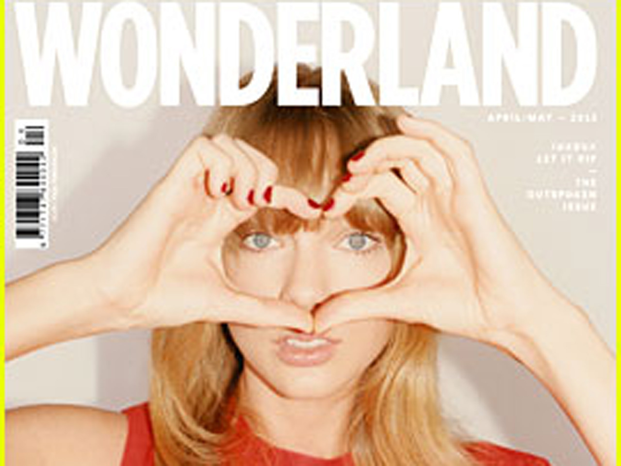 Taylor Swift Covers 'Wonderland' Mag's Outspoken Issue, Magazine, Taylor  Swift