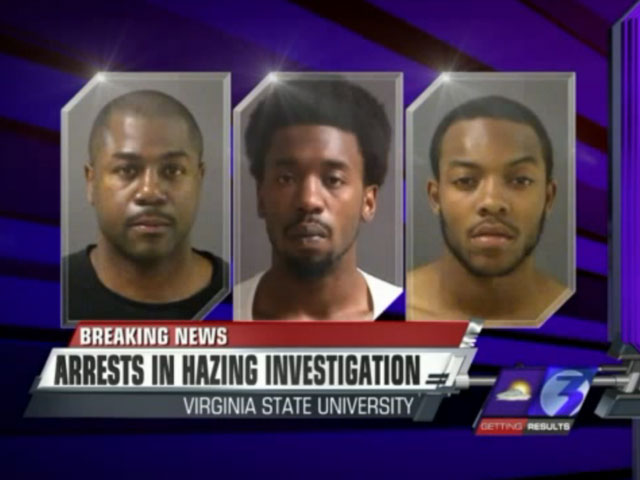 Virginia Hazing Three Arrested One Sought After Two Virginia State Univ Freshmen Killed In