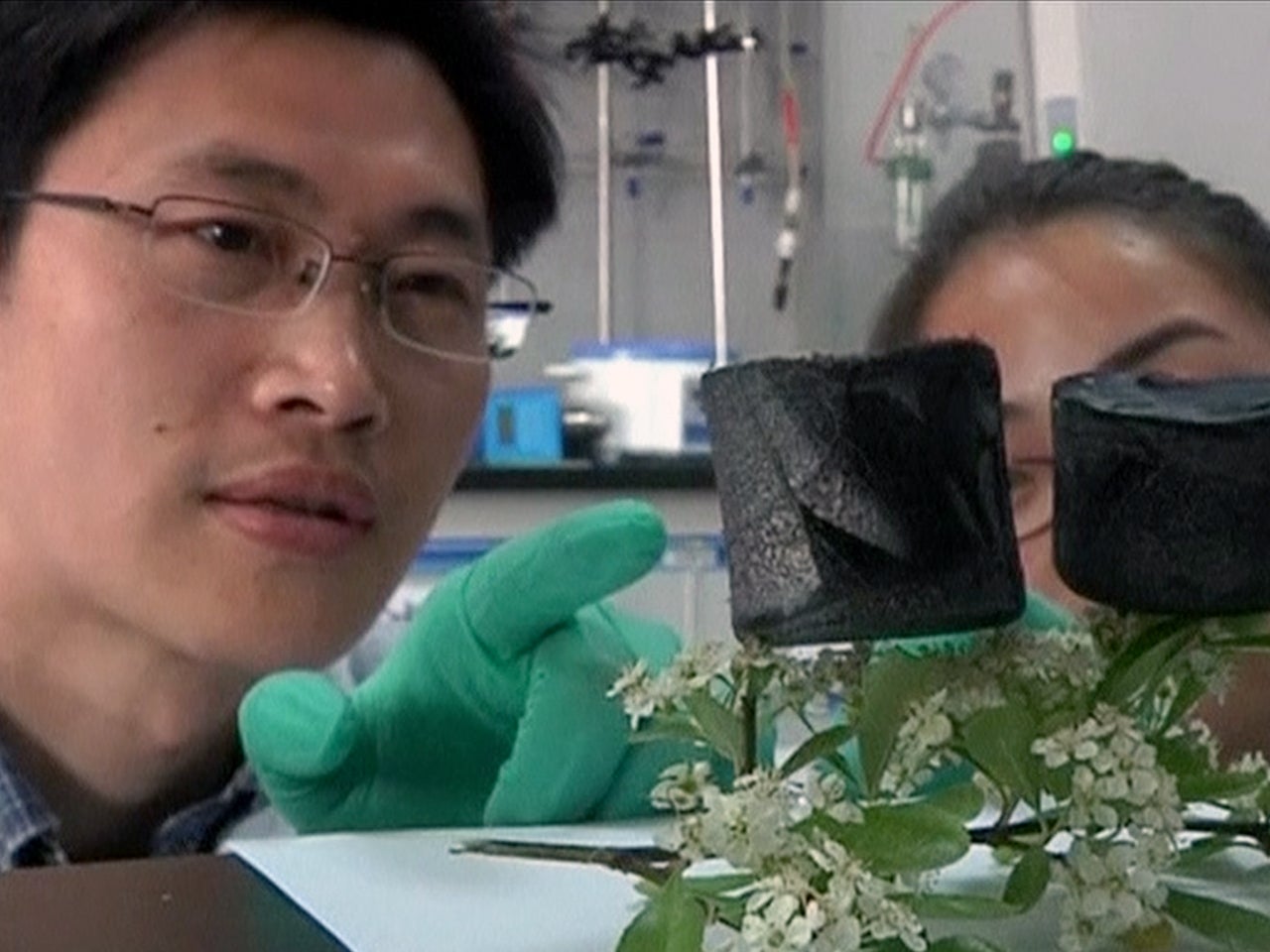 Carbon aerogel, world's lightest material, made by scientists